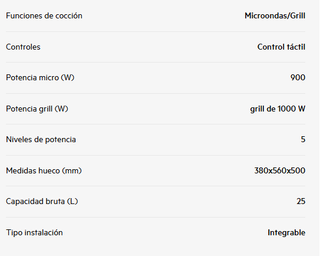 Microondas AEG integrable MSB2547D-M inox