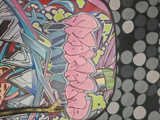 Zaino Shark Graffiti stupendo Nuovo trattabile