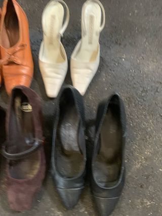 Lote Zapatos Mujer Tacón Botines