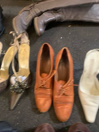 Lote Zapatos Mujer Tacón Botines