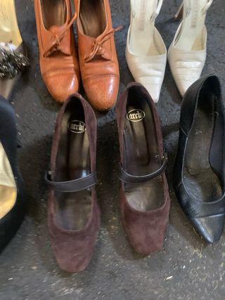 Lote Zapatos Mujer Tacón Botines