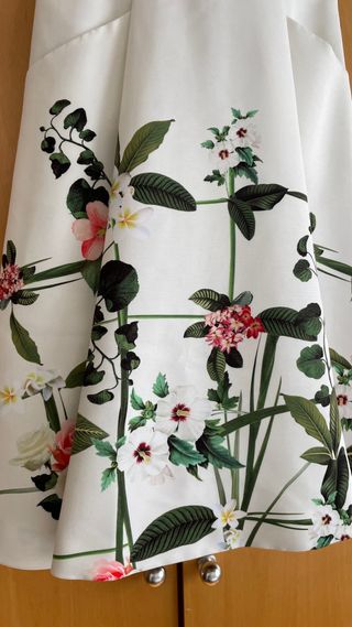 Vestido Ted Baker floral Talla 1