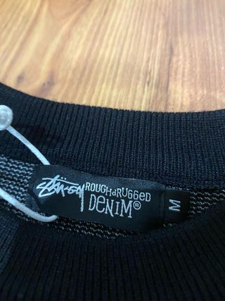 Sudadera Stussy Negra y Blanca