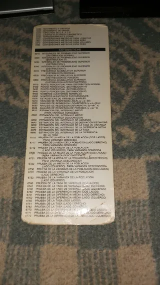 Calculadora Casio FX-880P