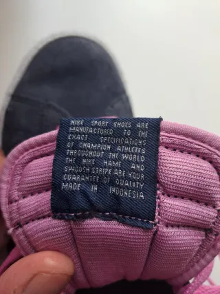 Zapatillas Nike Mujer Azul y Rosa