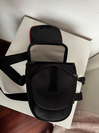 Custodia per Fotocamera Reflex Nero/Rosso