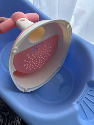 Bañera y asiento para bebé