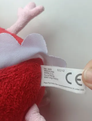 Peluche Peppa Pig Bandai