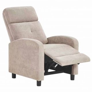 Poltrona relax manuale beige