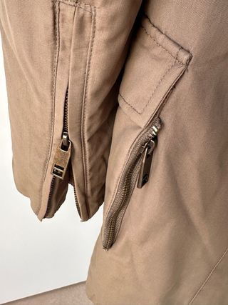 Parka con capucha Mujer talla S Zara impermeable