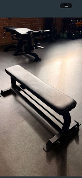 Banco de pesas plano