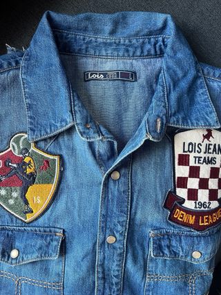 Vestido Lois 1962 Talla L Vaquero