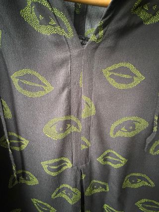 Camisa Bimba y Lola Talla XS Estampado Ojos