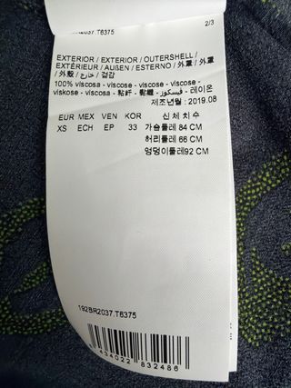 Camisa Bimba y Lola Talla XS Estampado Ojos