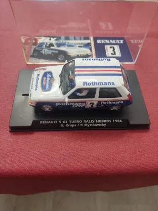 Renault 5 GT Turbo Rally Fly 1986 A2081 Rothmans
