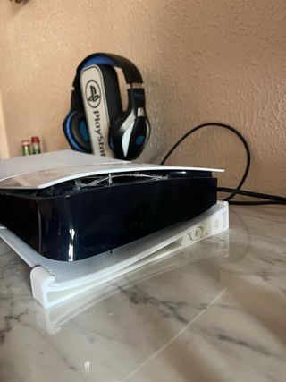 Soporte horizontal PlayStation 5 slim/lector disco