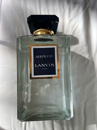 Botella de perfume Arpege Lanvin factice