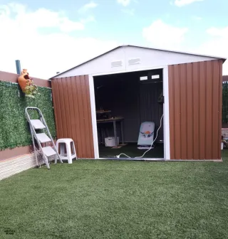 Césped artificial reciclado