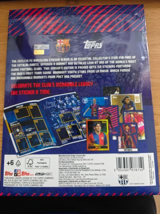 Album con 150 Cromos Topps 25 26 Stickers 2026