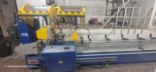 Tronzadora MG MACH 450 y compresor