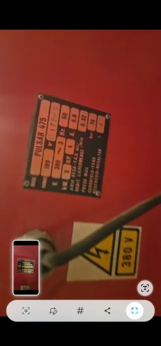 Tronzadora MG MACH 450 y compresor