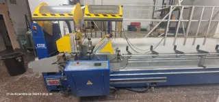 Tronzadora MG MACH 450 y compresor