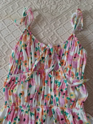 Vestido floral multicolor