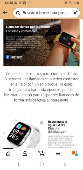 Orologio intelligente Redmi Watch 3 Active