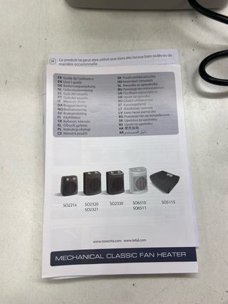 Calefactor Rowenta Comfort Compact Bajo Consumo