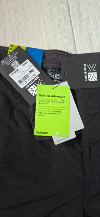 Bermudas Karrimor Talla M Negro