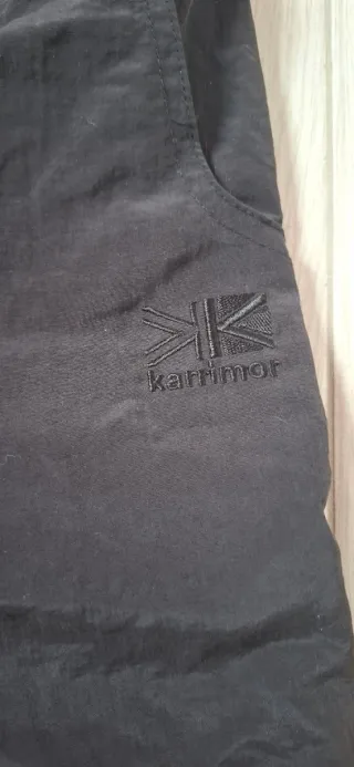 Bermudas Karrimor Talla M Negro
