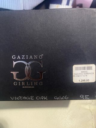 Gaziano & Girling Warwick 9E Vintage Oak