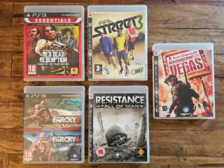 Lote PS3 – Colección cuidada – Estado excelente