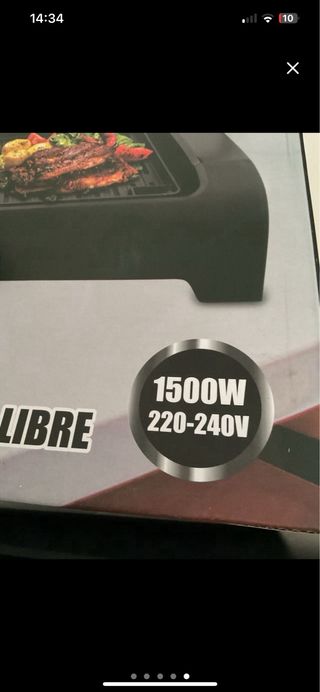 Barbecue Elettrico Suprema 1500W