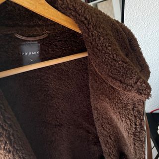 Chaqueta marrón forrada Talla L