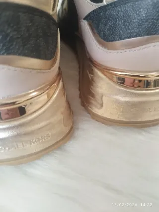 Zapatillas Michael Kors Originales Negro/Dorado