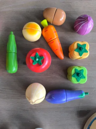 Cocinita de madera infantil