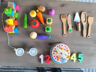 Cocinita de madera infantil