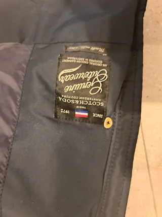 Plumífero hombre Scotch and Soda resistente agua