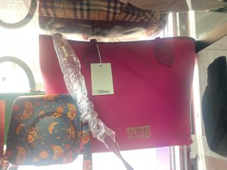 Bolso y Sandalias Rosas