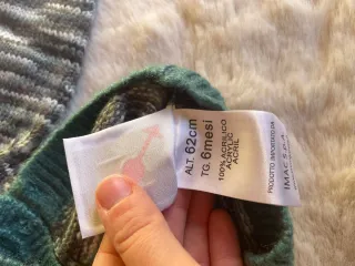 Completo Primigino 6M bimbo tuta+maglia+maglioncin