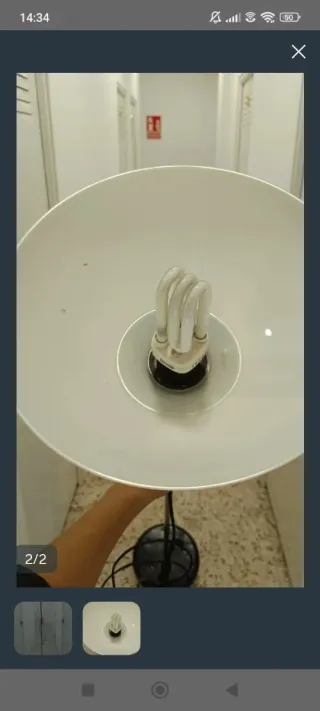 Lámpara de pie moderna