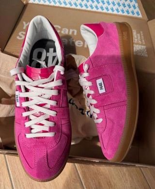 P448 Zapatillas Monza Punch Rosa