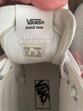 Zapatillas Vans Sk8-Hi Blancas Mujer