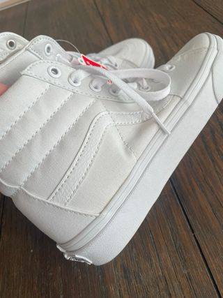 Zapatillas Vans Sk8-Hi Blancas Mujer