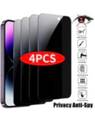 4 Protectores Pantalla iPhone 11 Anti-Spy