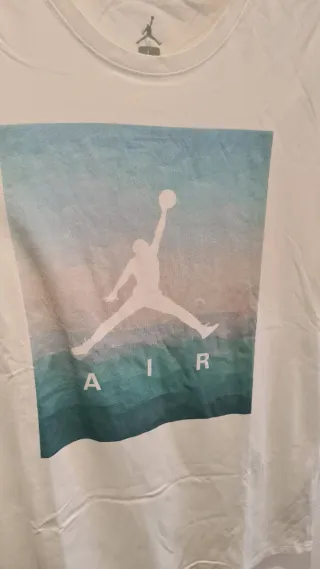 Camiseta Jordan Air Blanca Talla L