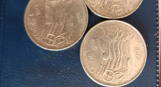 3 Monete Argento Repubblica Italiana