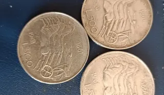 3 Monete Argento Repubblica Italiana