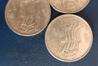 3 Monete Argento Repubblica Italiana